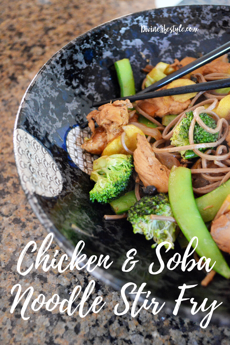 Chicken and Soba Noodle Stir Fry Dinner Recipe Divine Lifestyle