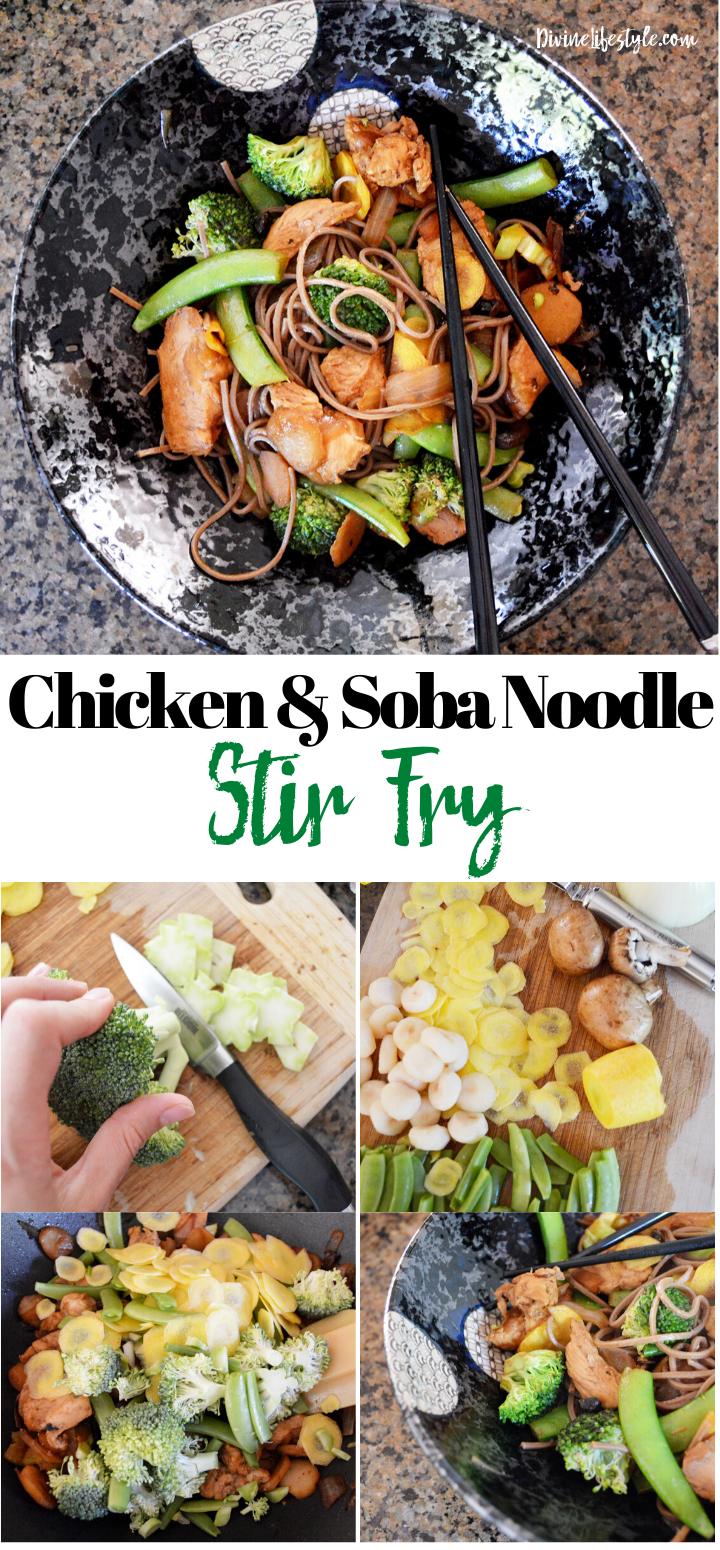 Chicken and Soba Noodle Stir Fry