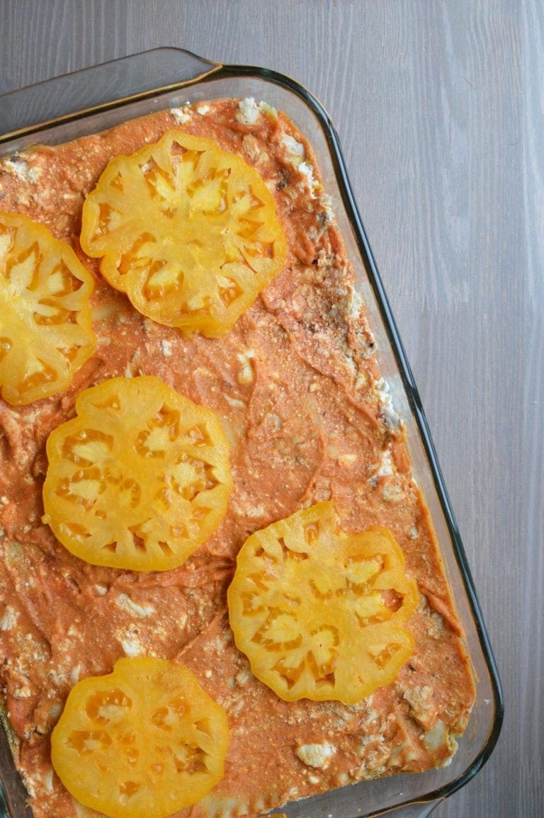 Chicken and Vegetable Lasagna Recipe Dinner Casserole