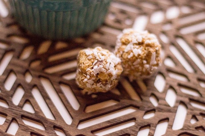 Almond Joy Protein Balls