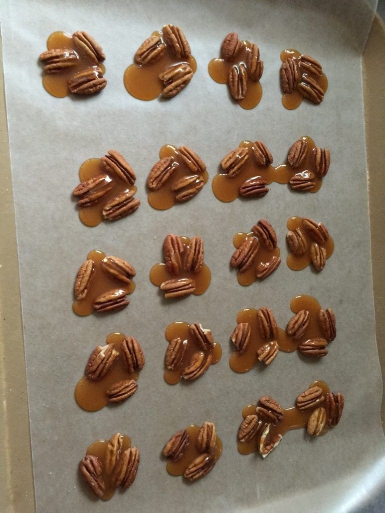 Chocolate Pecan Turtle Clusters Candy Recipe Divine Lifestyle