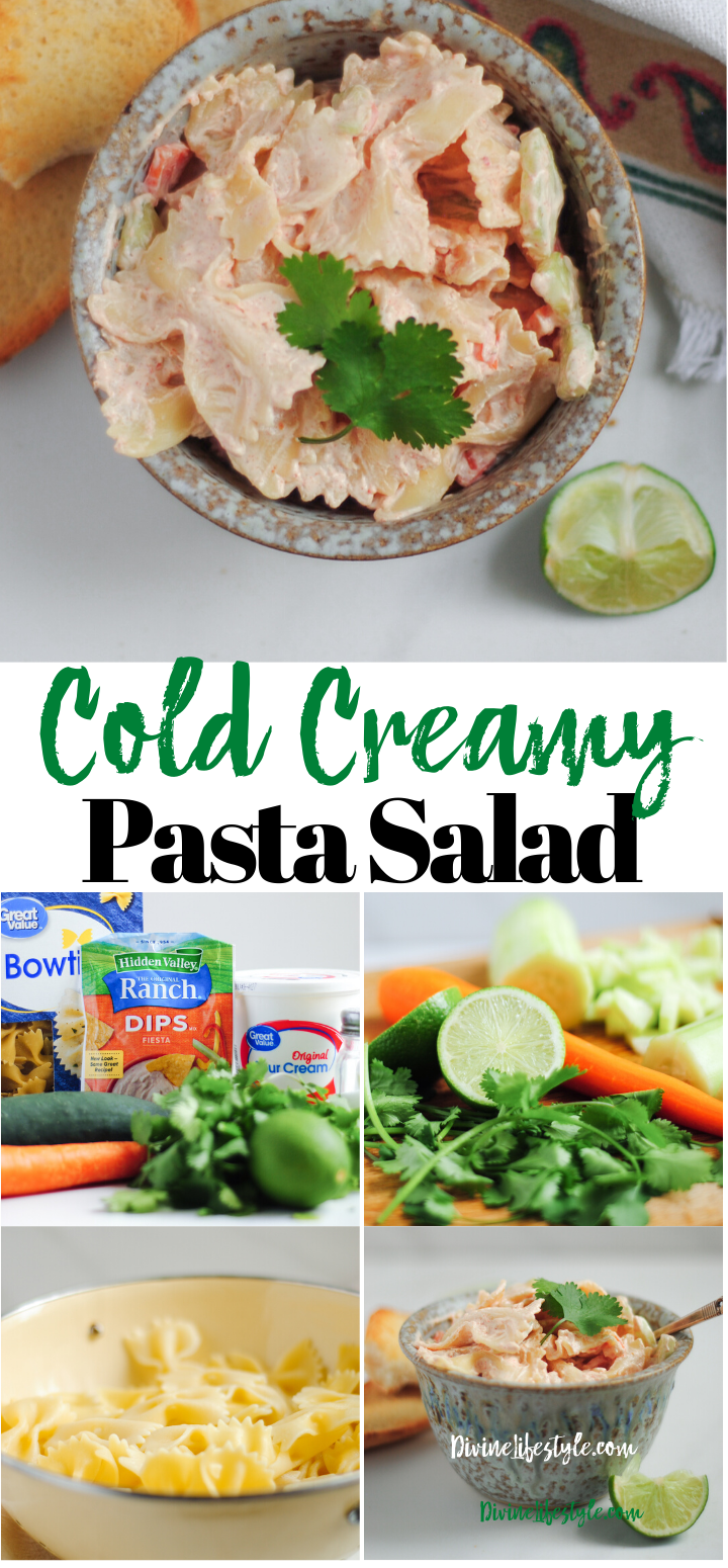 Cold Creamy Pasta Salad