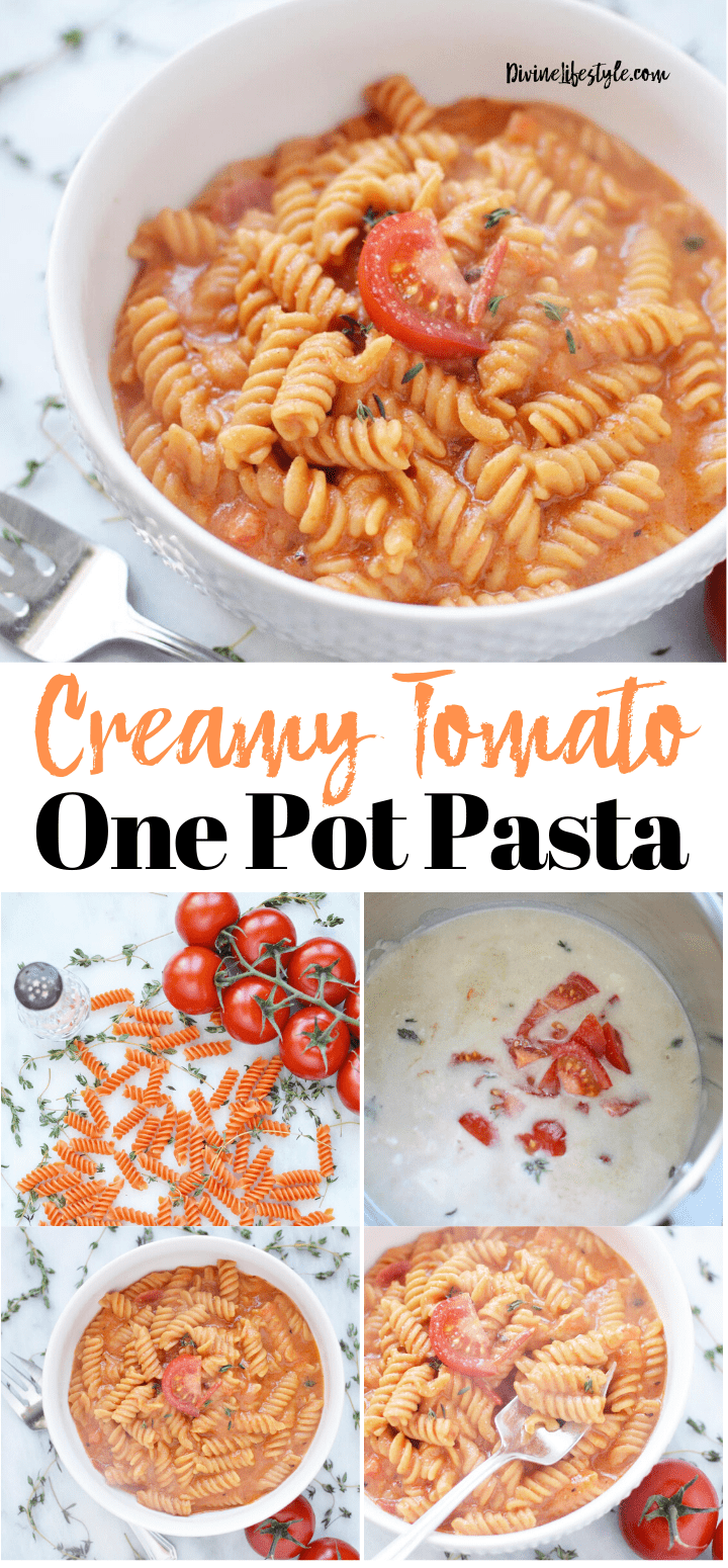 Creamy Tomato One Pot Pasta
