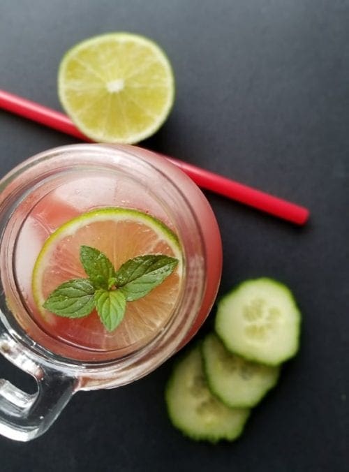 Detox Watermelon Water Recipe Cucumber Mint Divine Lifestyle