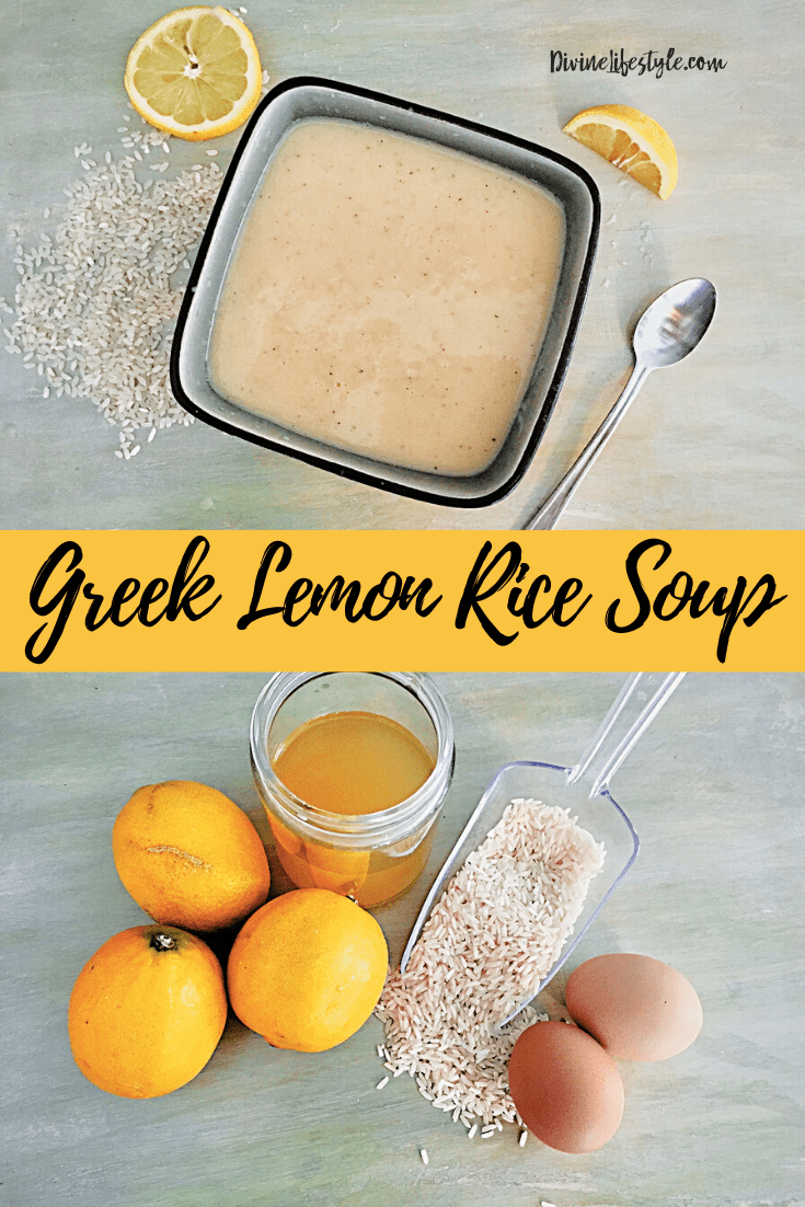 Best Greek Lemon Rice Soup Recipe Divine Lifestyle
