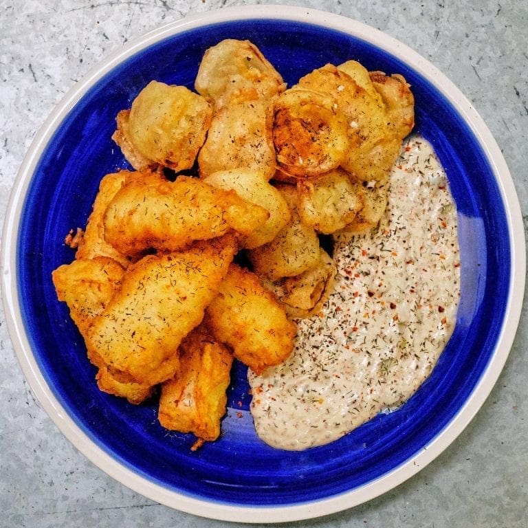 Sourdough Tempura Fried Pacific Cod Fish Recipe Divine Lifestyle