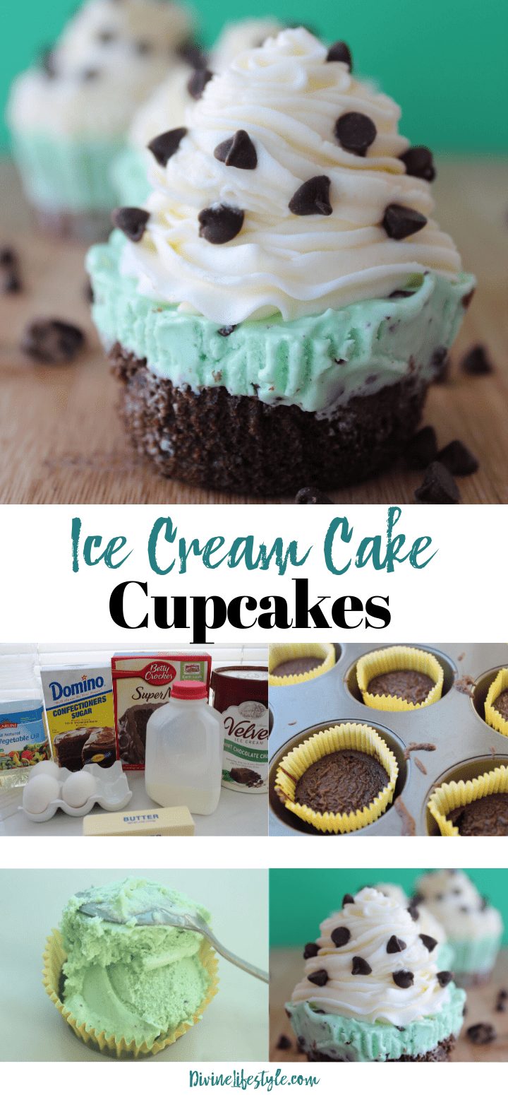 Ice Cream Cake Cupcakes