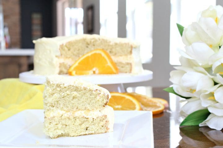 Orange Vanilla Cake