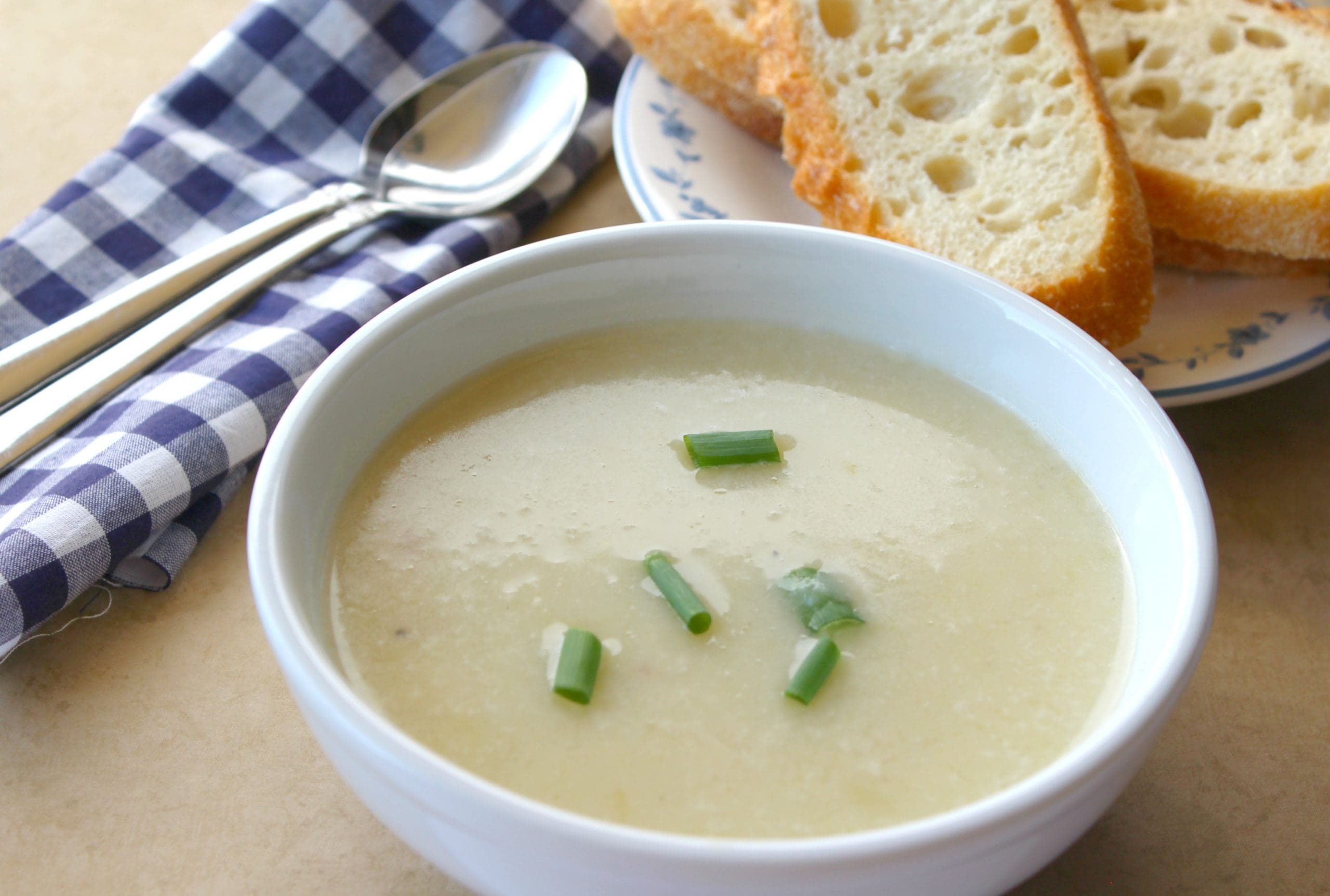 Potato Leek Soup Recipe Dinner Soups Divine Lifestyle