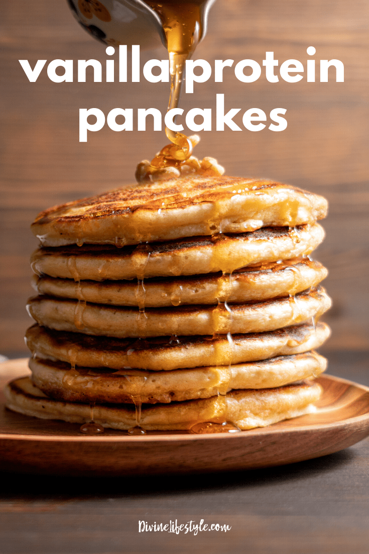 Skillet Vanilla Protein Pancakes Recipe