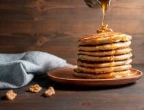 Skillet Vanilla Protein Pancakes Recipe