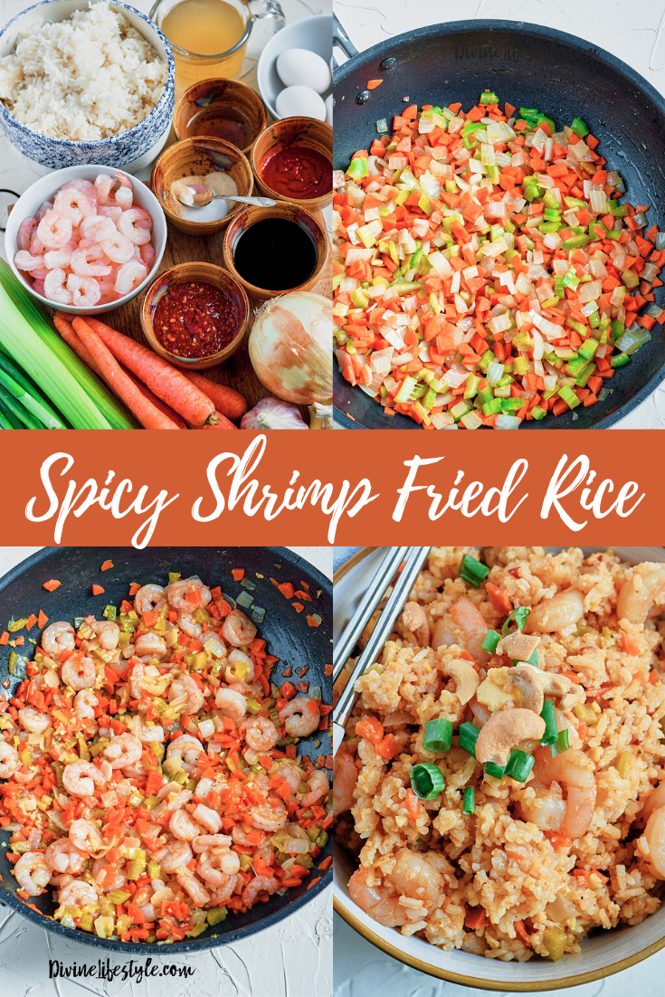 Spicy Shrimp Fried Rice Recipe Authentic Chinese Food