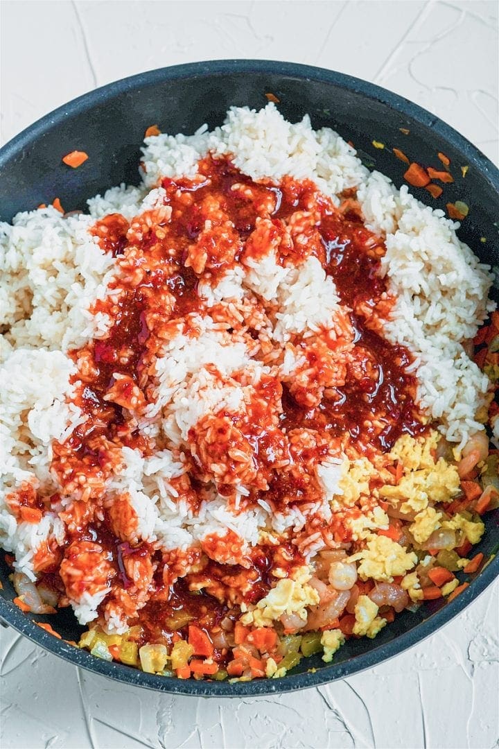 Spicy Shrimp Fried Rice Recipe