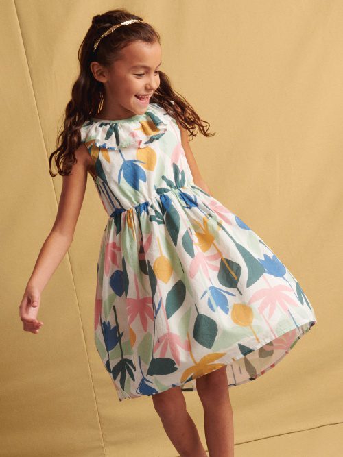 Playful Summer Girls Dresses Tea 