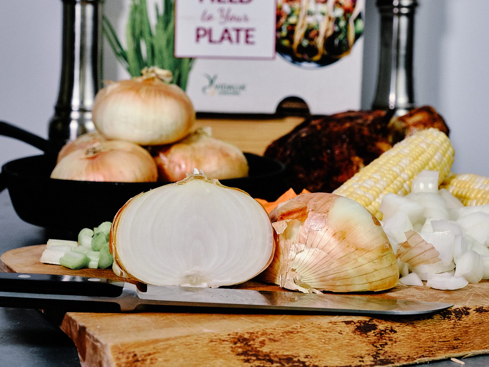 Cast Iron Vidalia Onion Chicken Pot Pie Recipe Dinner