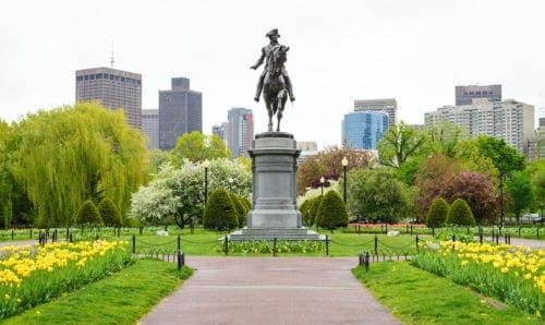 A walking tour of Boston