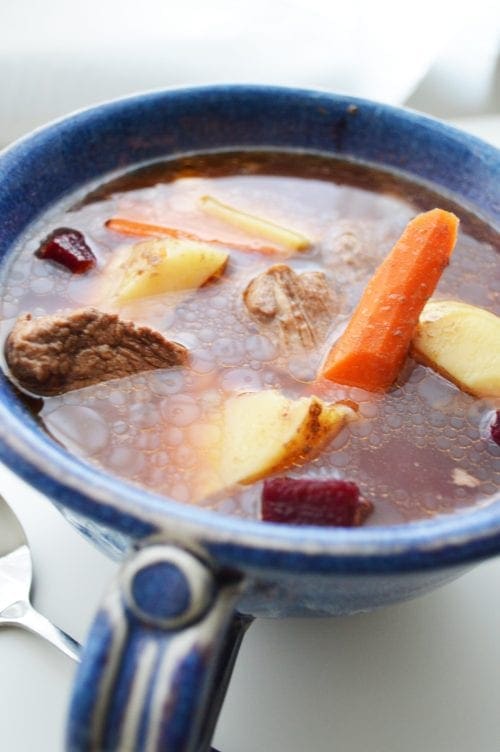 Easy Slow Cooker Beef Stew with Root Vegetables Recipe