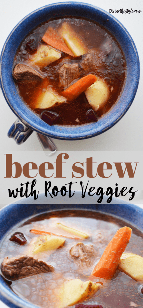 Easy Slow Cooker Beef Stew with Root Vegetables Recipe