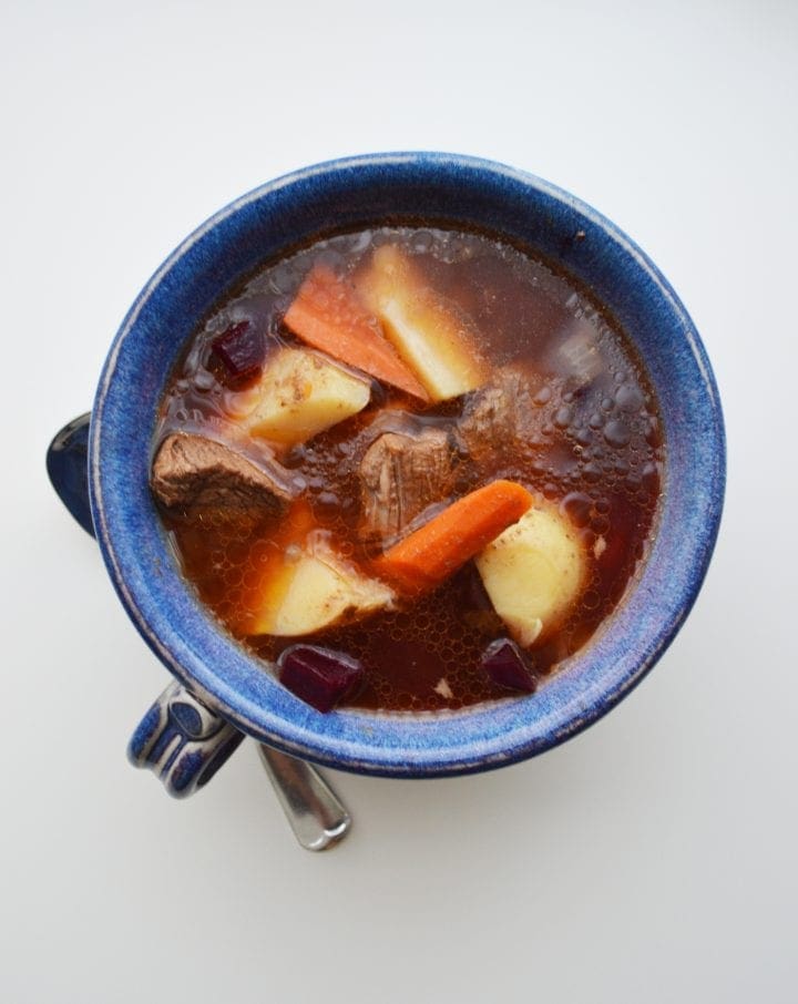 Easy Slow Cooker Beef Stew with Root Vegetables Recipe