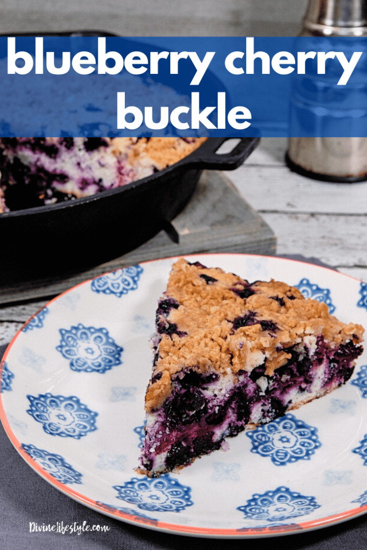 Blueberry and Cherry Crumble