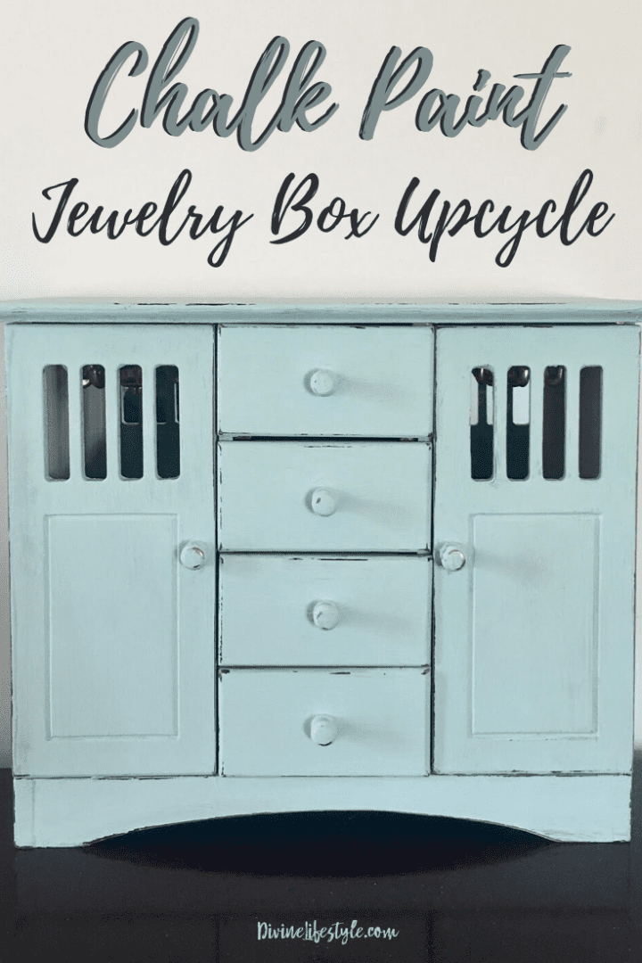 DIY Chalk Paint Jewelry Box