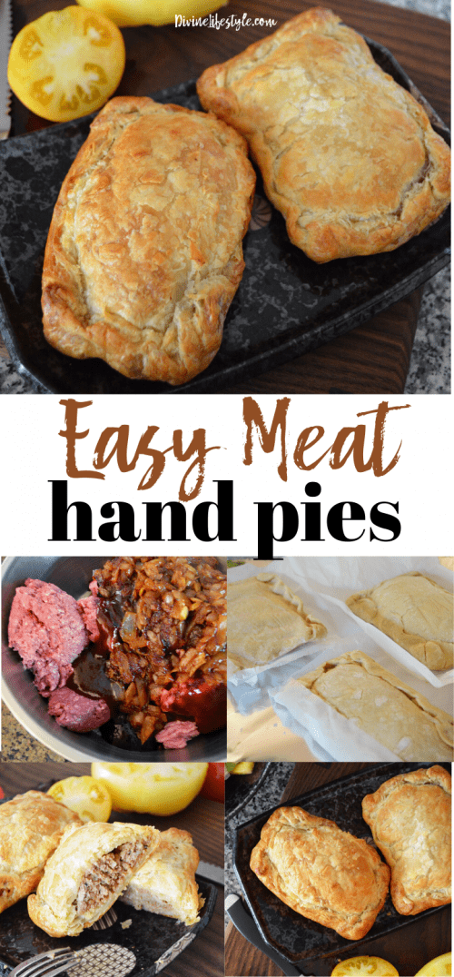 Easy Meat Hand Pies Recipe Ground Meat Flaky Pastry Crust