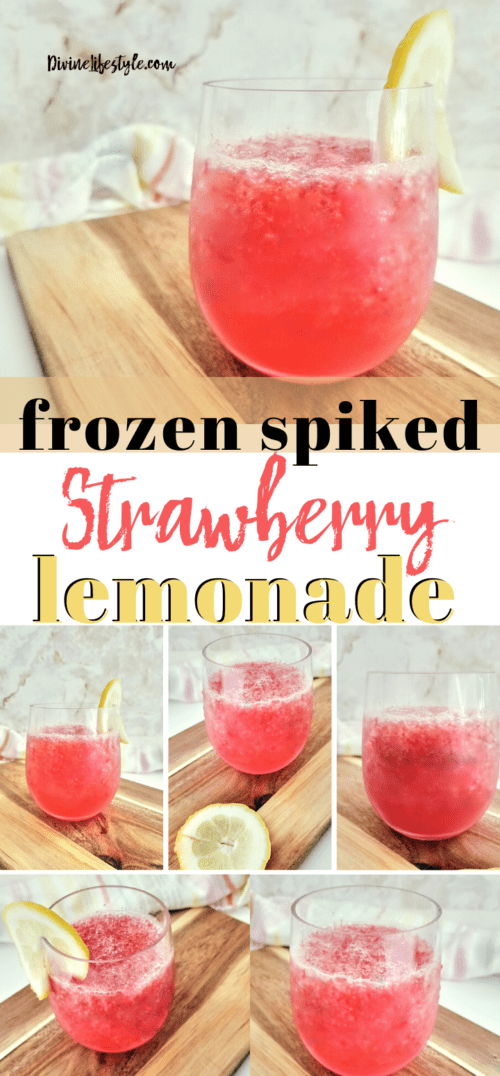 Spiked Strawberry Lemonade