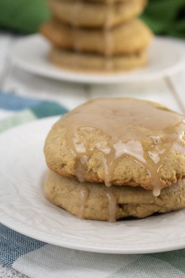 Glazed Pumpkin Spice Cookies Recipe