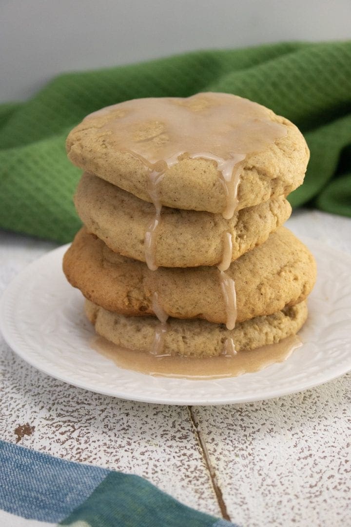 Glazed Pumpkin Spice Cookies Recipe