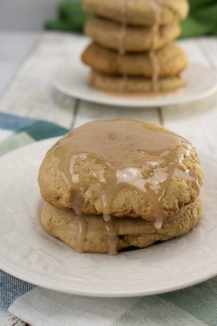 Glazed Pumpkin Spice Cookies Recipe