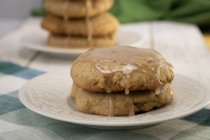 Glazed Pumpkin Spice Cookies Recipe