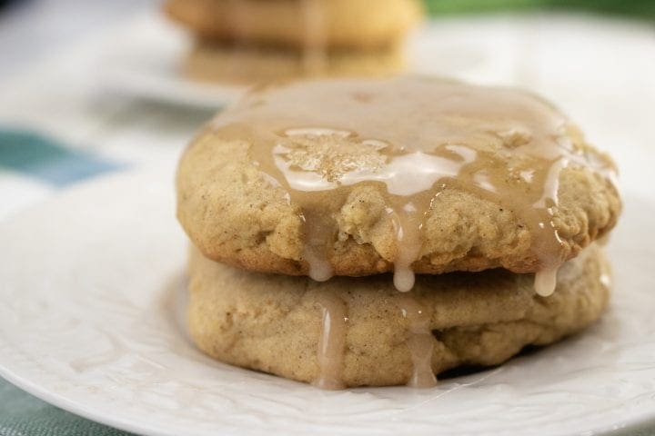 Glazed Pumpkin Spice Cookies Recipe