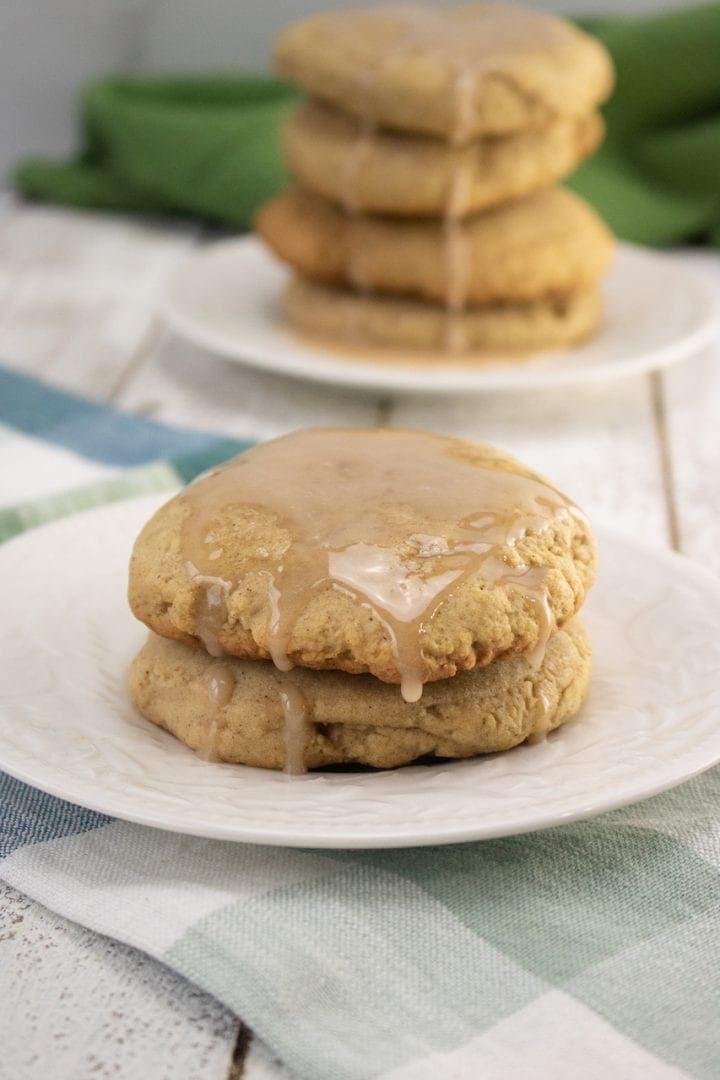 Glazed Pumpkin Spice Cookies Recipe