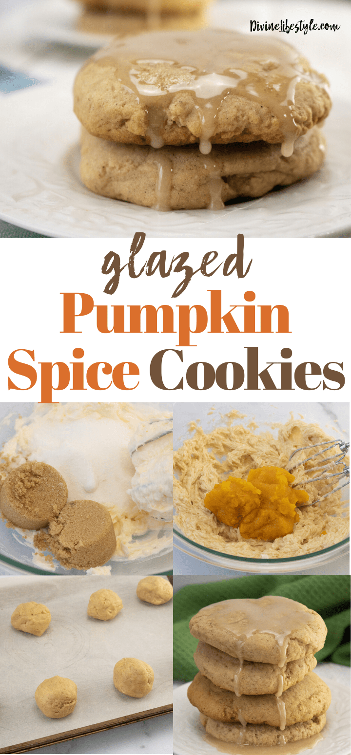 Glazed Pumpkin Spice Cookies Recipe