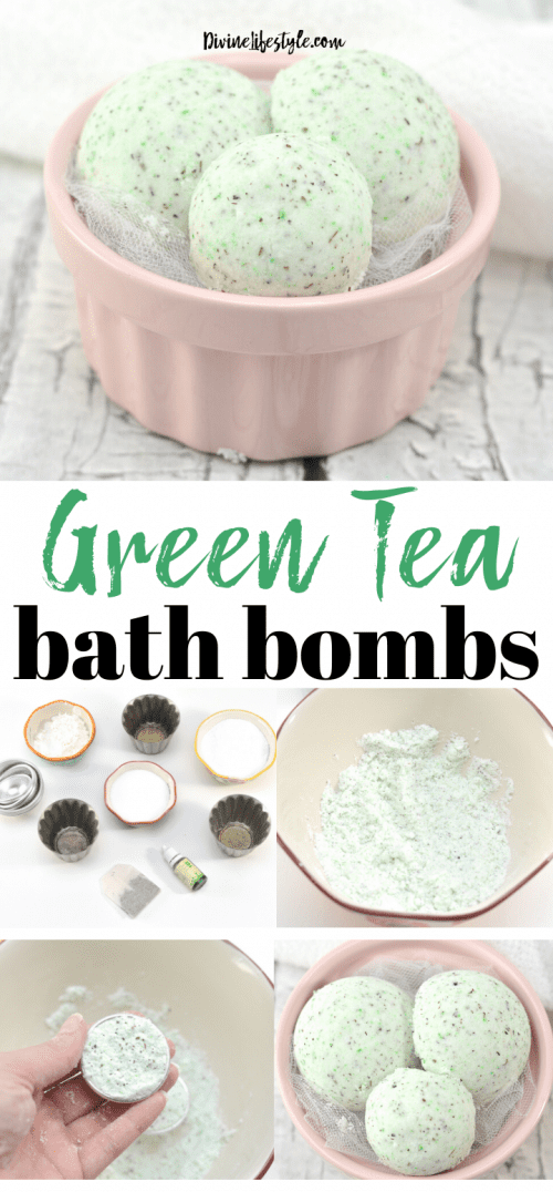 Green Tea Bath Bombs Recipe Relaxing Tub Soak Divine Lifestyle