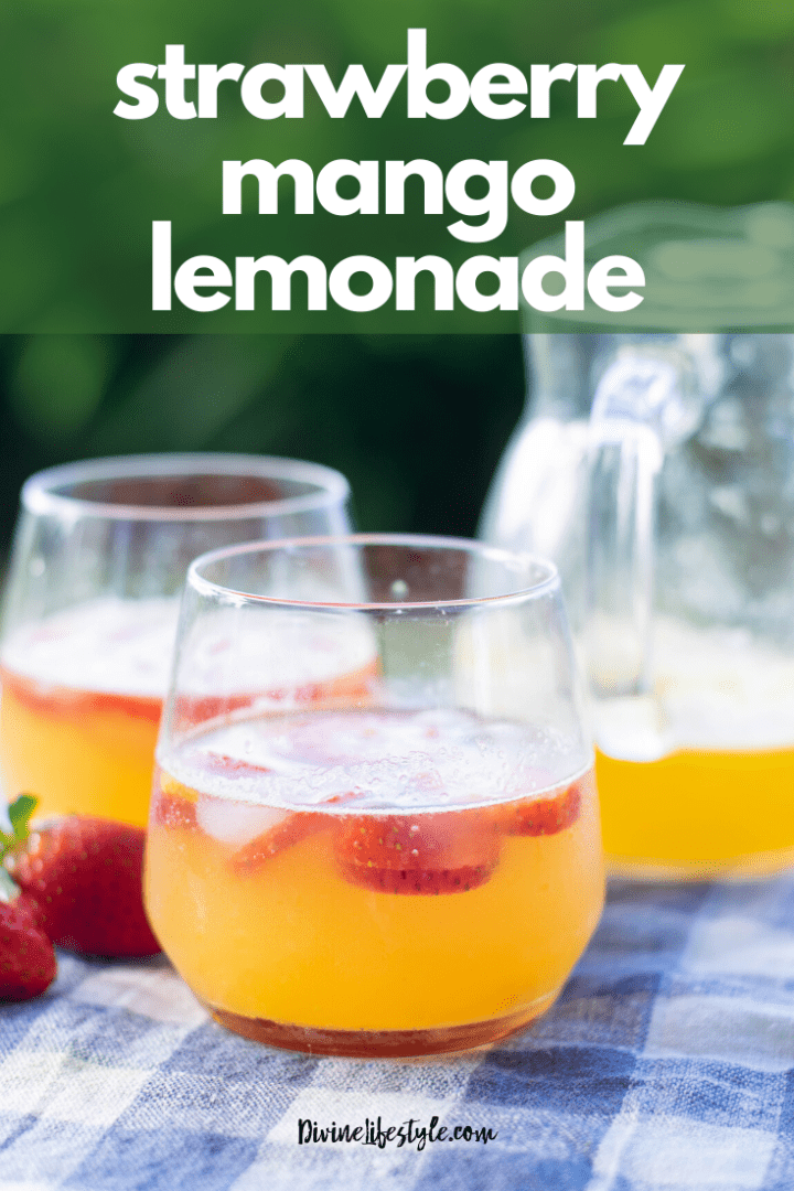 How to Make Strawberry Mango Lemonade