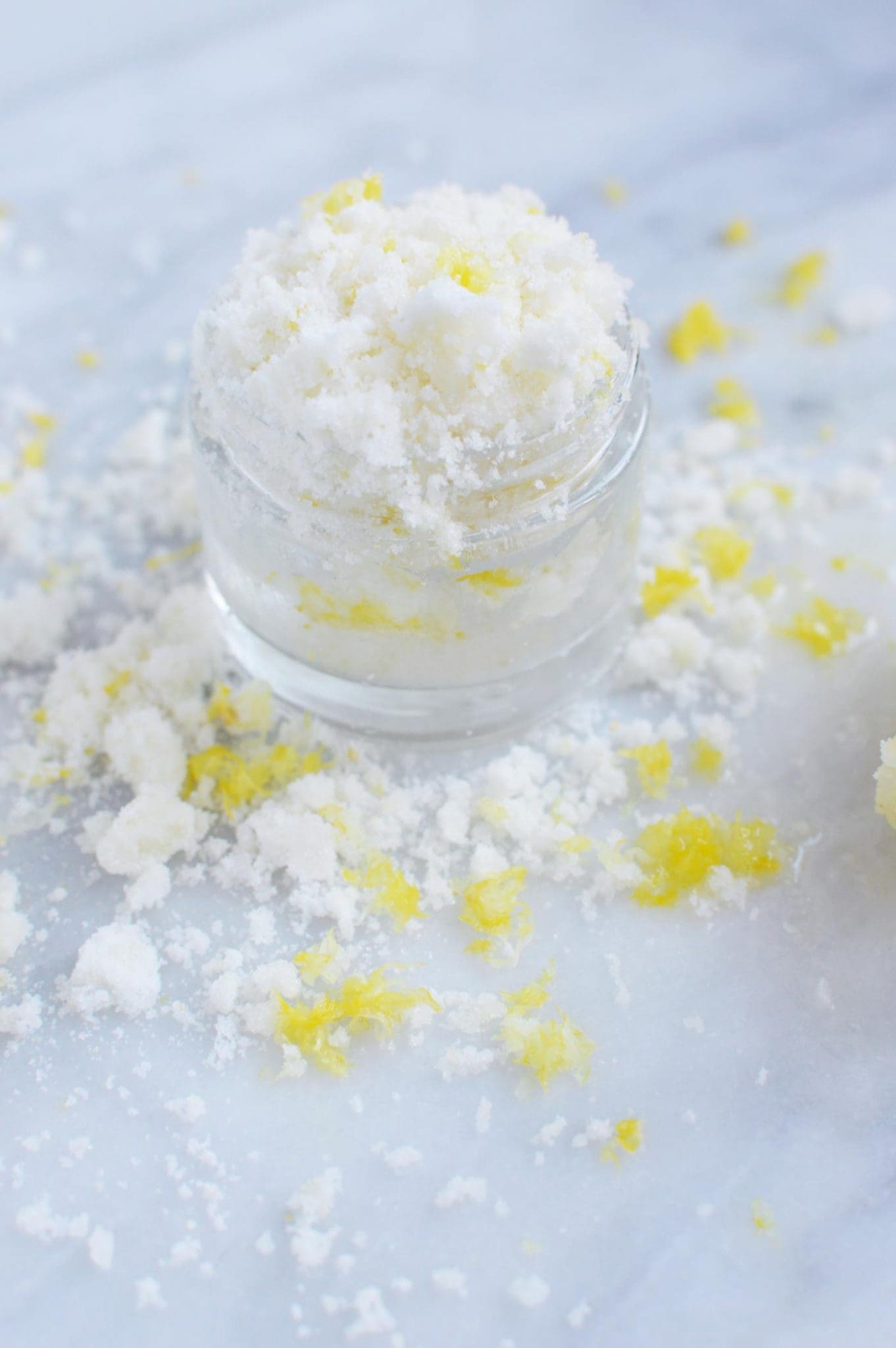 Lemon Body Scrub with Coconut Oil Beauty Sugar Divine Lifestyle