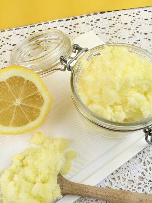 Lemon Zesty Scrub Beauty Body Scrub Sugar