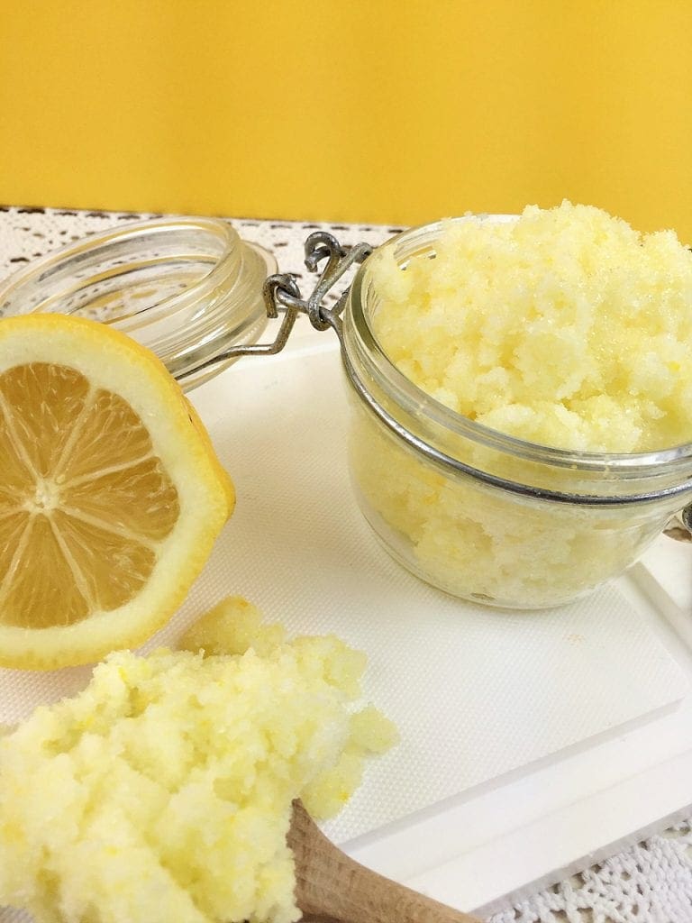 Lemongrass Face Scrub Beauty Body Scrub Sugar