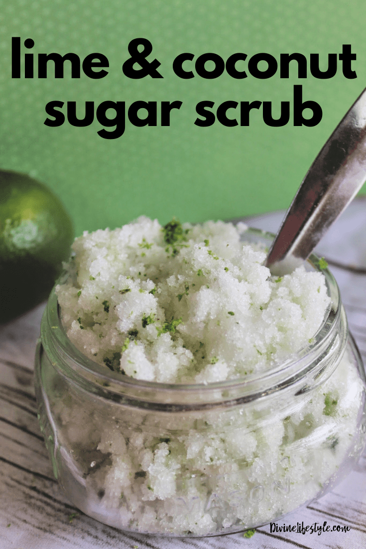 Lime and Coconut Sugar Scrub
