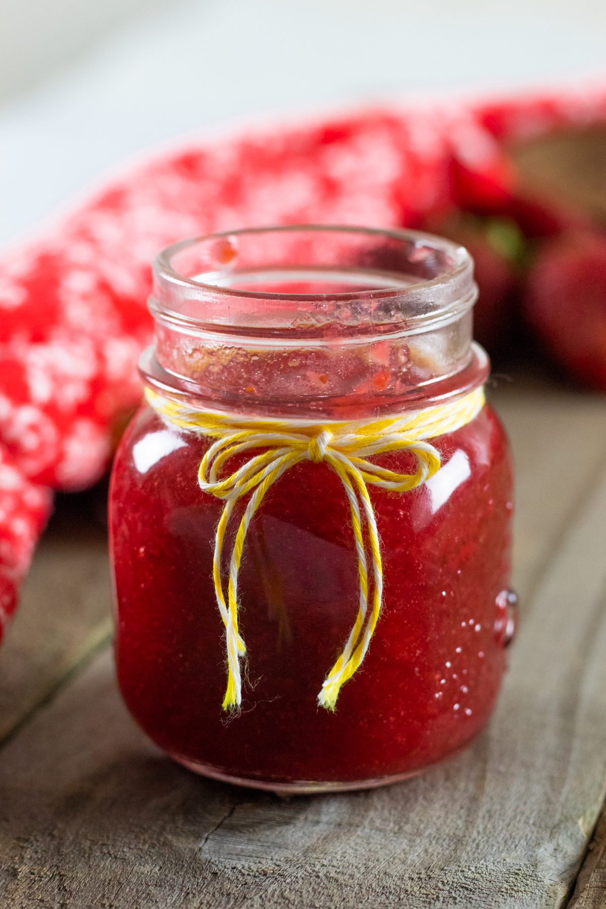 Quick Strawberry Syrup with Honey Recipe Fresh Berry Simple Syrup