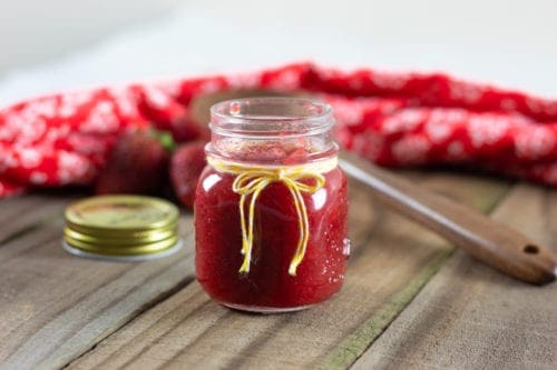 Quick Strawberry Syrup with Honey Recipe