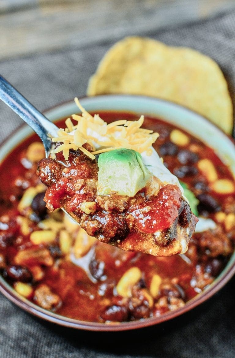 Slow Cooker Taco Chili Recipe Crockpot Dinner Recipe