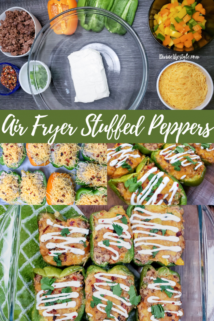 Air Fryer Stuffed Peppers