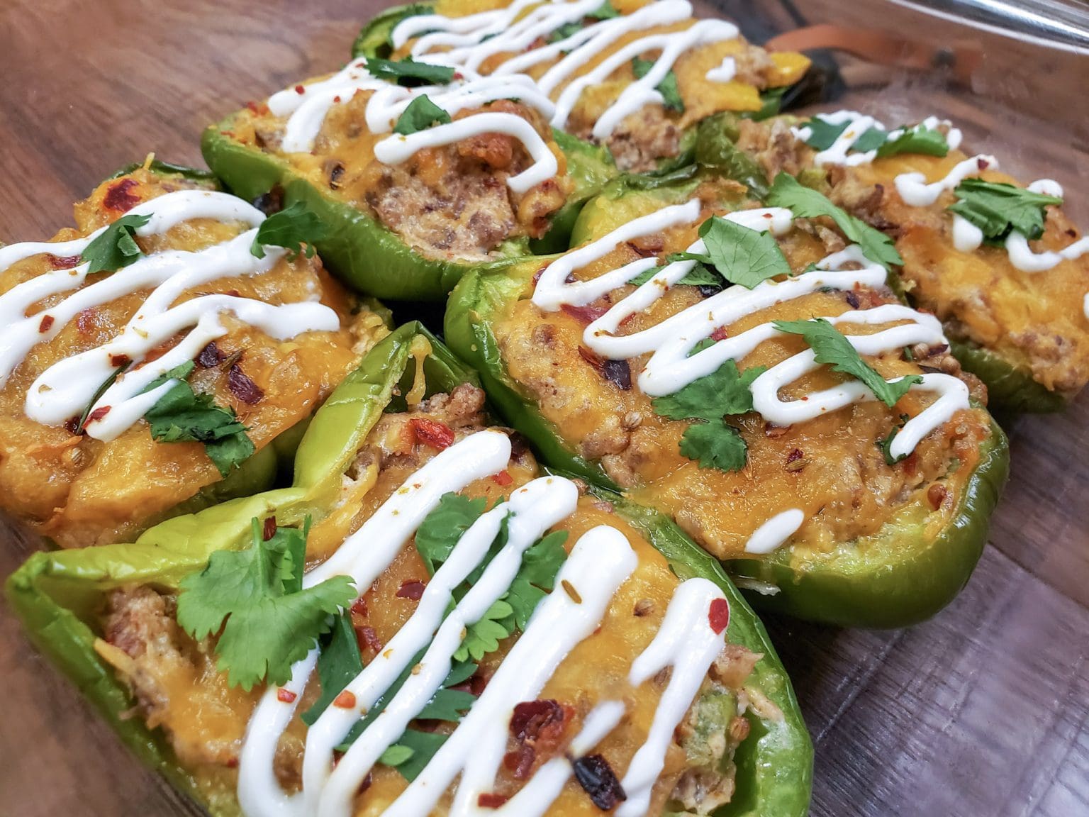 Spicy Stuffed Bell Peppers in Air Fryer Southwest Stuffed Peppers
