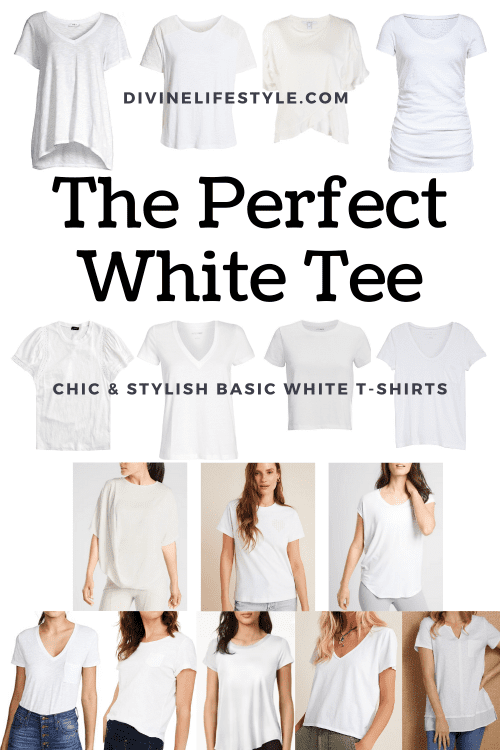 good quality white t shirt