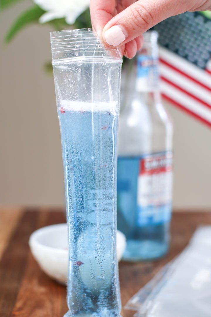 4th of July Alcoholic Popsicles Recipe