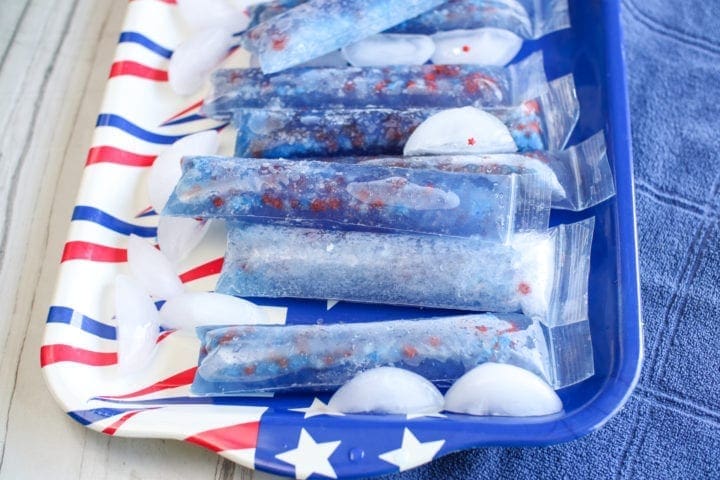 4th of July Alcoholic Popsicles Recipe