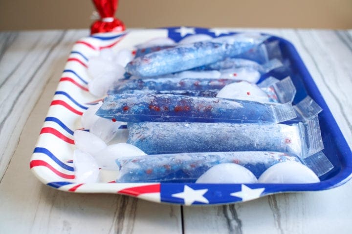 4th of July Alcoholic Popsicles Recipe