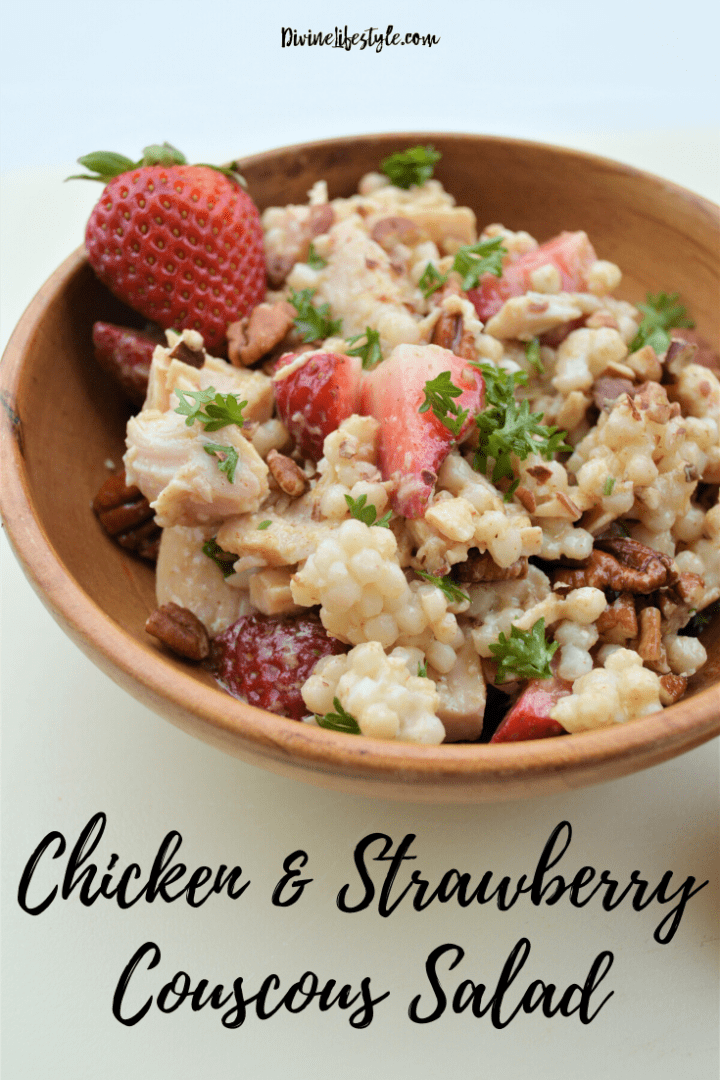 Chicken and Strawberry Couscous Salad Recipe